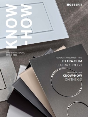 Geberit Know-How Magazine Spring 2025