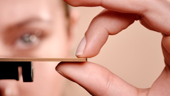 Geberit Sigma40 actuator plate with a depth of just 4 mm