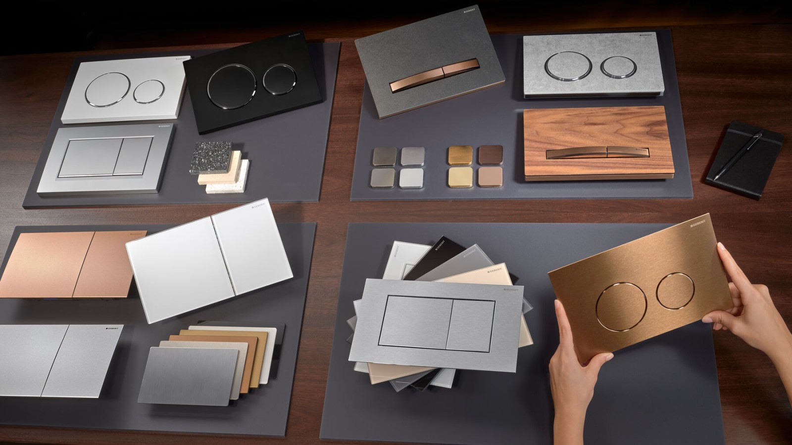 Geberit flush buttons