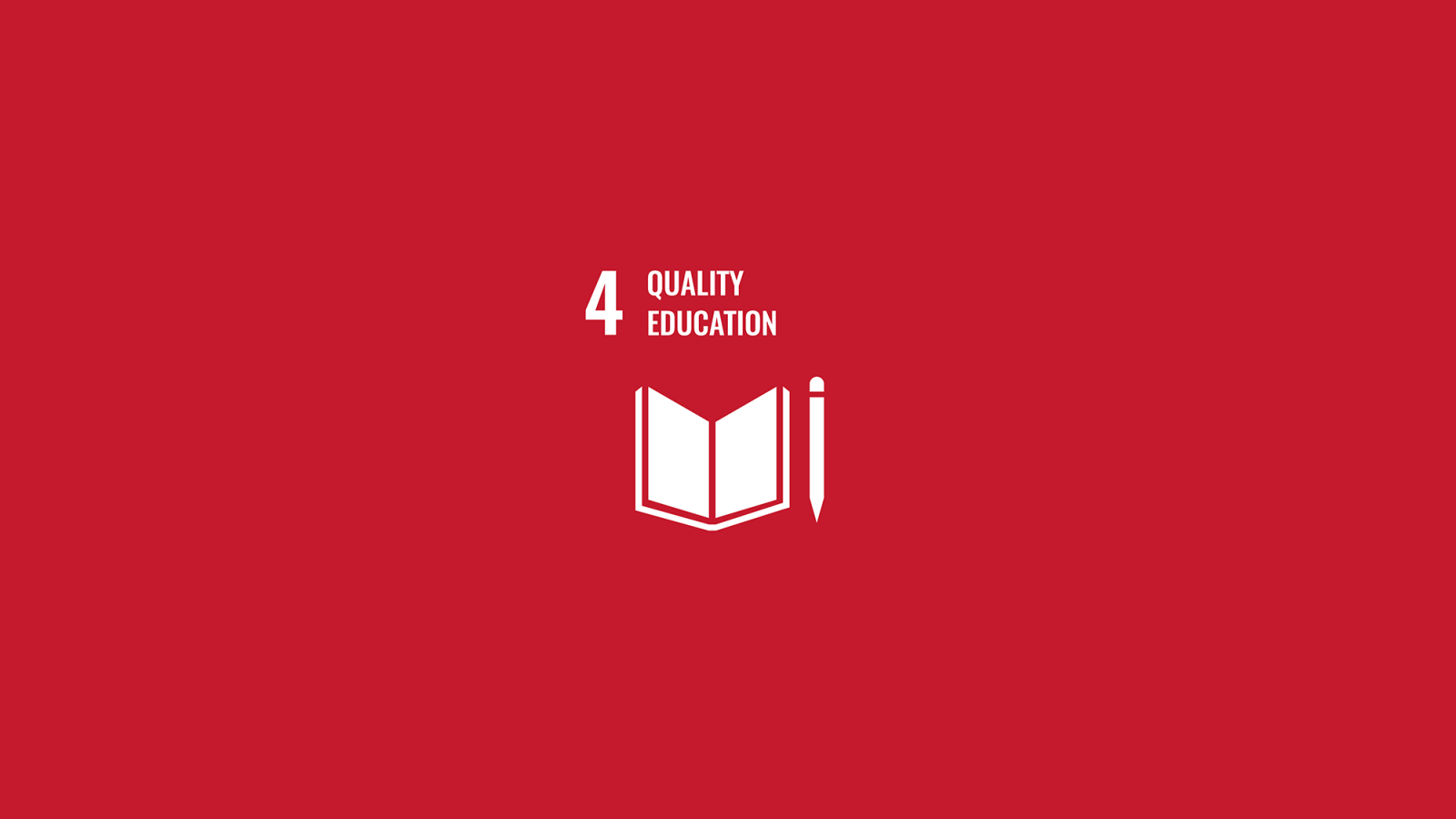 United Nations Goal 4 "Quality Education"