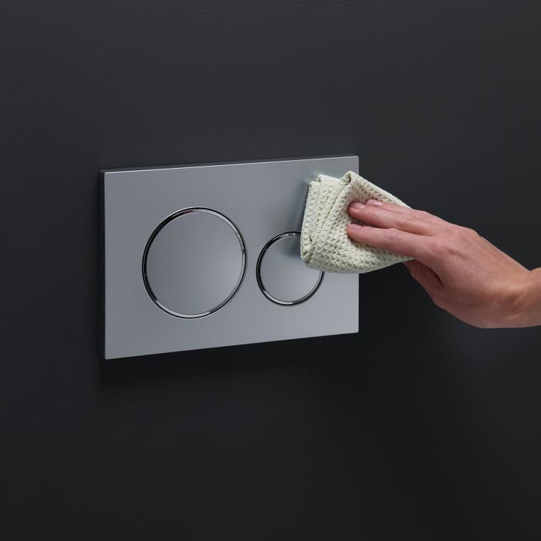 The Sigma 20 flush button The Sigma 20 flush button